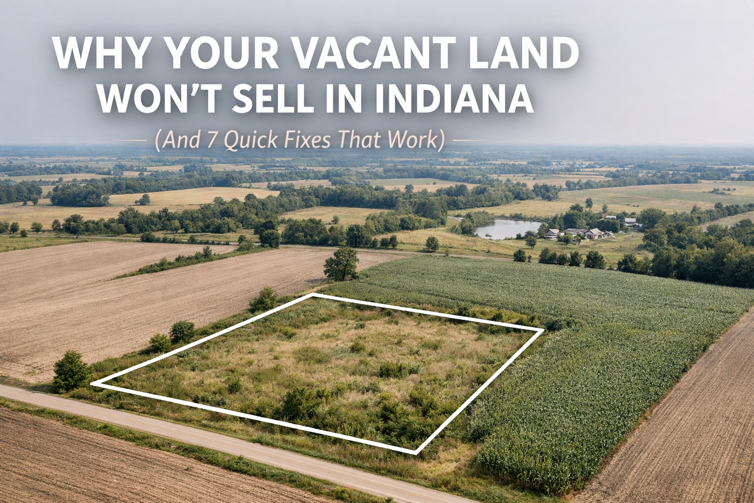 Why Your Vacant Land Won't Sell in Indiana (And 7 Quick Fixes That Work)