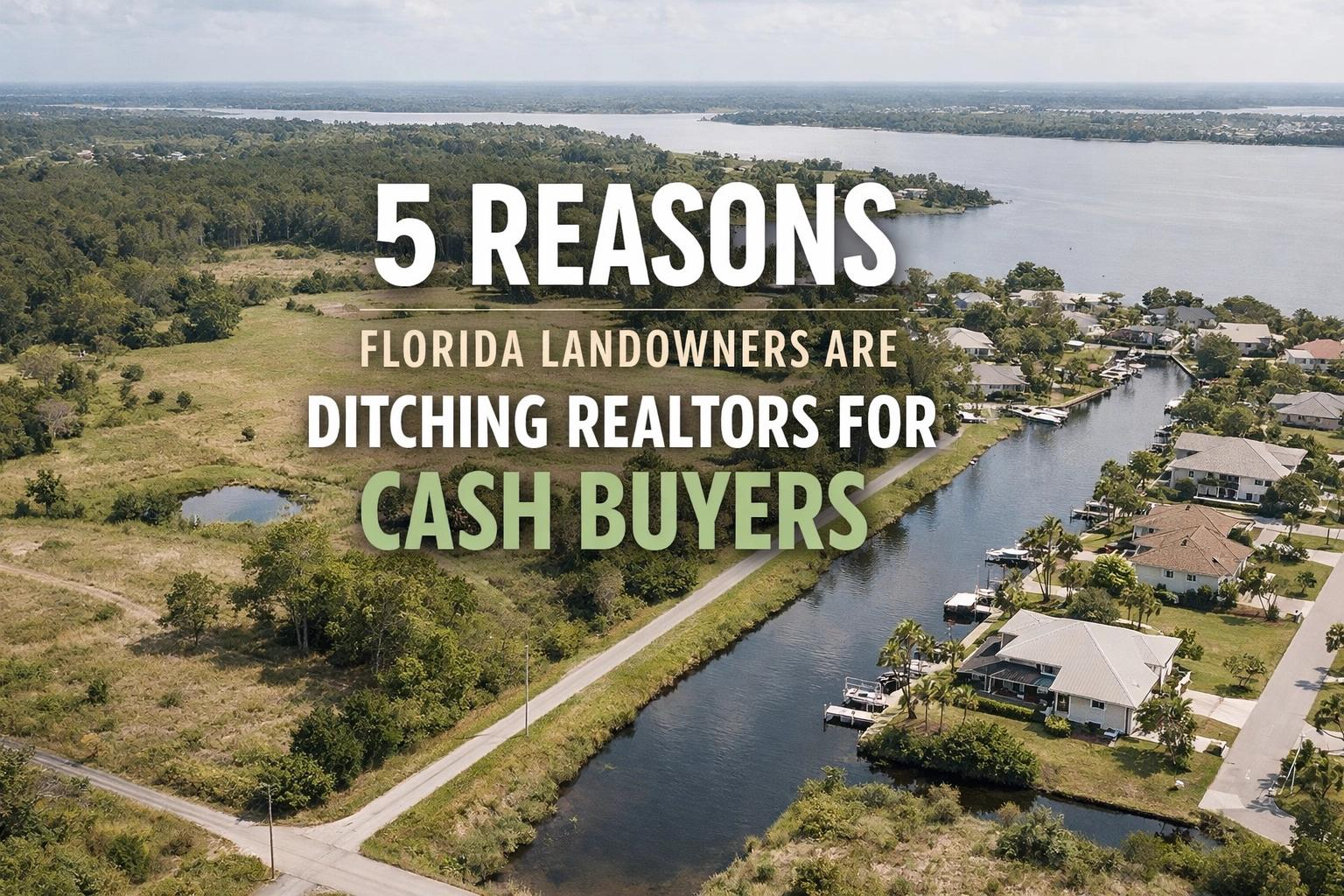 5 Reasons Florida Landowners Are Ditching Realtors for Cash Buyers