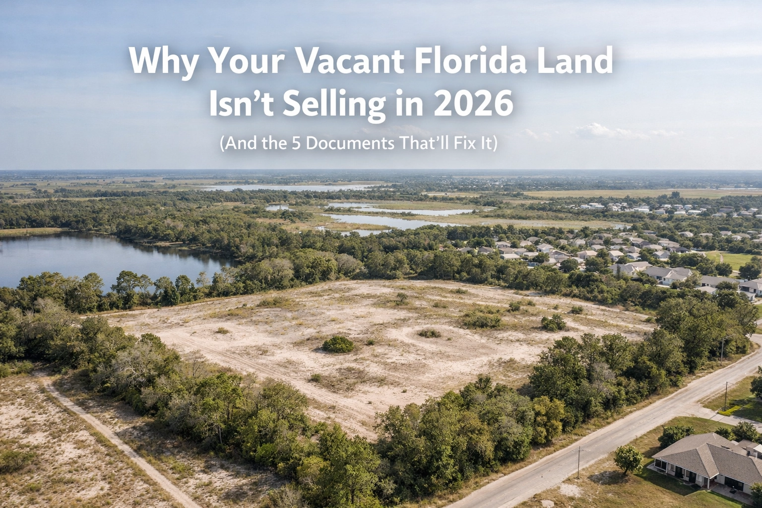 Why Your Vacant Florida Land Isn’t Selling in 2026 (And the 5 Documents That’ll Fix It)